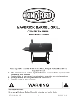 Kingsford GR1031-014985 Owner's manual