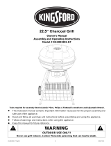 Kingsford TG2021302-KF Owner's manual