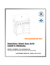 Permasteel PG-50506SRLN-1 Owner's manual