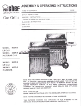 Prochef 6125-B Owner's manual
