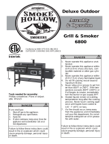 Smoke Hollow 6800 Owner's manual