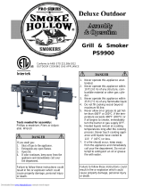 Smoke Hollow PS9900 Owner's manual