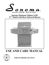 Sonoma SGIR27 Owner's manual