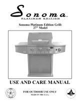 Sonoma SGR27LP Owner's manual