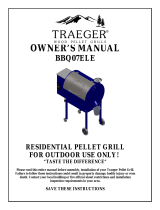 Traeger BBQ075LE Owner's manual