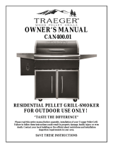 Traeger CAN400.01 Owner's manual