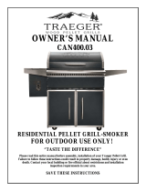 Traeger BBQ400.03 Owner's manual