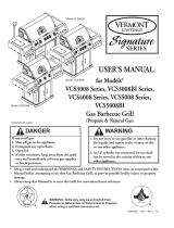 Vermont Casting Signature VCS3008 Series User manual