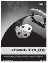 Weber SMOKEY MOUNTAIN COOKER Owner's manual