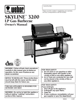 Weber 3100 LP User manual