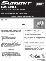 Weber SUMMIT S-670 LP Owner's manual