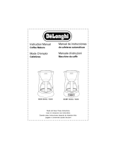 DeLonghi DC50W Owner's manual