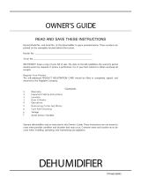 Frigidaire FDR30S1ENG11 Owner's manual