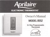 Aprilaire 8552 Owner's manual