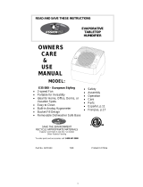 Essick E35 000 Owner's manual