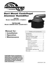 Fedders 707-2 User manual