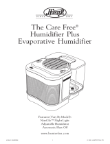 Hunter Care Free Humidifier Plus 37300 User manual