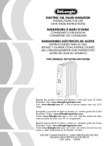 DeLonghi OIL FILLED RADIATORS User manual