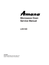 Amana MM-3022D Installation guide