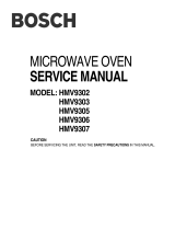Bosch HMV9305 Owner's manual