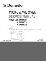 Dometic CDMW07W Owner's manual