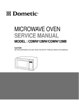Dometic CDMW12W Owner's manual