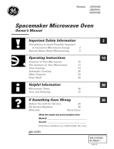 GE JVM1540DM5CC Owner's manual