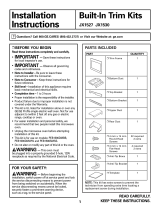 GE JX1530CBH Installation guide