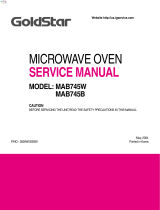 Goldstar MAB745B Owner's manual