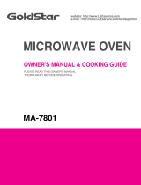 Goldstar MA-1005W Owner's manual