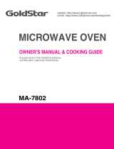 Goldstar MA-7802 Owner's manual