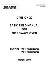 Kenmore 721.60289000 Owner's manual