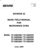 Kenmore 63659 Owner's manual