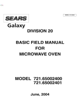 Kenmore 721.65002401 Owner's manual