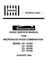 Kenmore 721.64769 Owner's manual