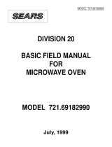 Kenmore 721.69182 Owner's manual