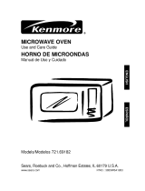 Kenmore 72169182990 Owner's manual
