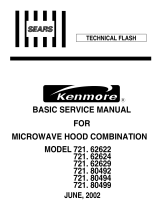 Kenmore 721.80492 Owner's manual
