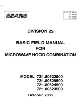 Kenmore 721.80529500 Owner's manual