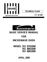 Kenmore 767.8701000 Owner's manual