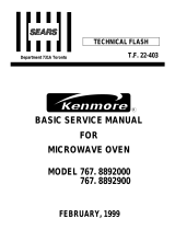 Kenmore 767.8892000 Owner's manual