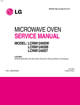 LG LCRM1240SW Owner's manual