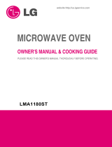 LG LMA1180ST Owner's manual