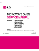 LG LMV1645SB Owner's manual