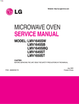 LG LMV1650ST Owner's manual