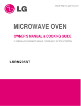 LG LRM2060ST - Countertop Microwave Oven Owner's manual