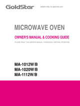 Goldstar MA-1112W Owner's manual