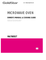 LG MS-0745HL Owner's manual