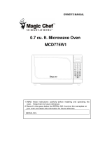 Magic Chef MCD775W1 Owner's manual