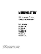 Menumaster UFS11EA Owner's manual